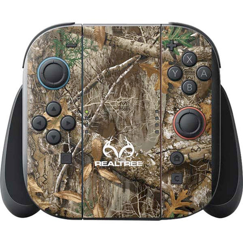 RealTree Edge Camo Nintendo Switch 2 (2025) with Joy-Con Skin